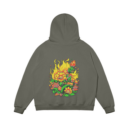 Fire-Rose Hoodie