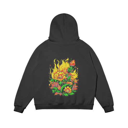 Fire-Rose Hoodie